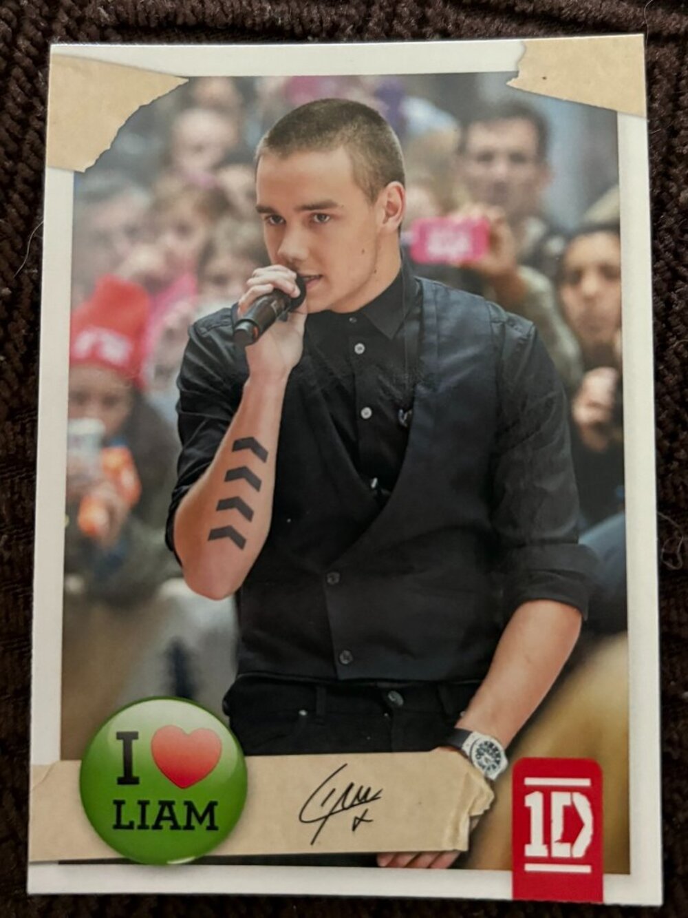 Official One Direction Trading Card Set Liam Payne #33